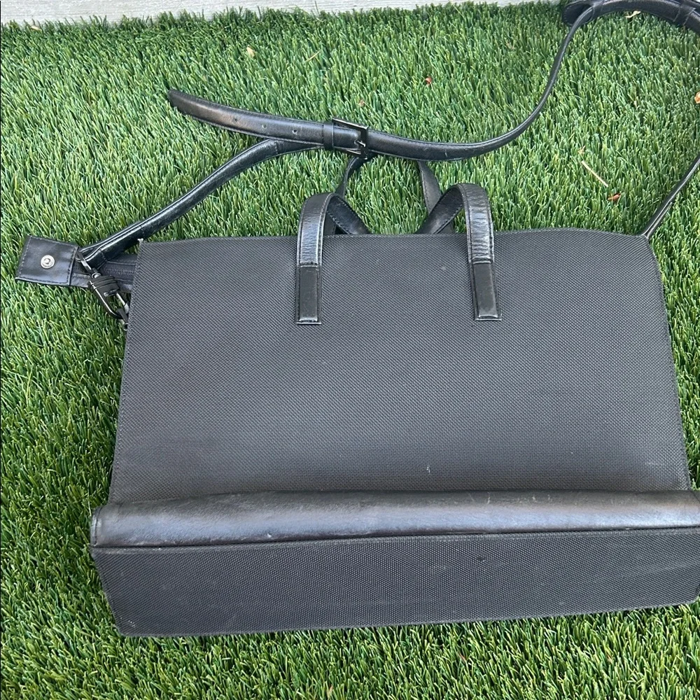 TUMI BLACK BALLISTIC NYLON Laptop BAG briefcase 430093 Black